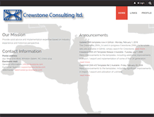 Tablet Screenshot of crewstone.com